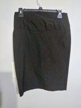 Tailored Black Pencil Skirt for Women